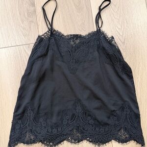 Storia Black Lace Cami Top